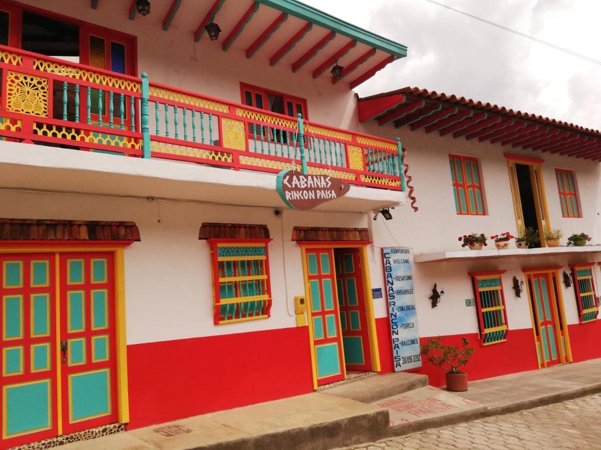 Cabanas El Rincon Paisa Hotel Jericoc  Ngoại thất bức ảnh